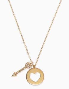 Kate Spade Heart Arrow necklace