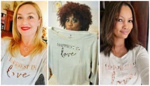 Happiest Tee Collage