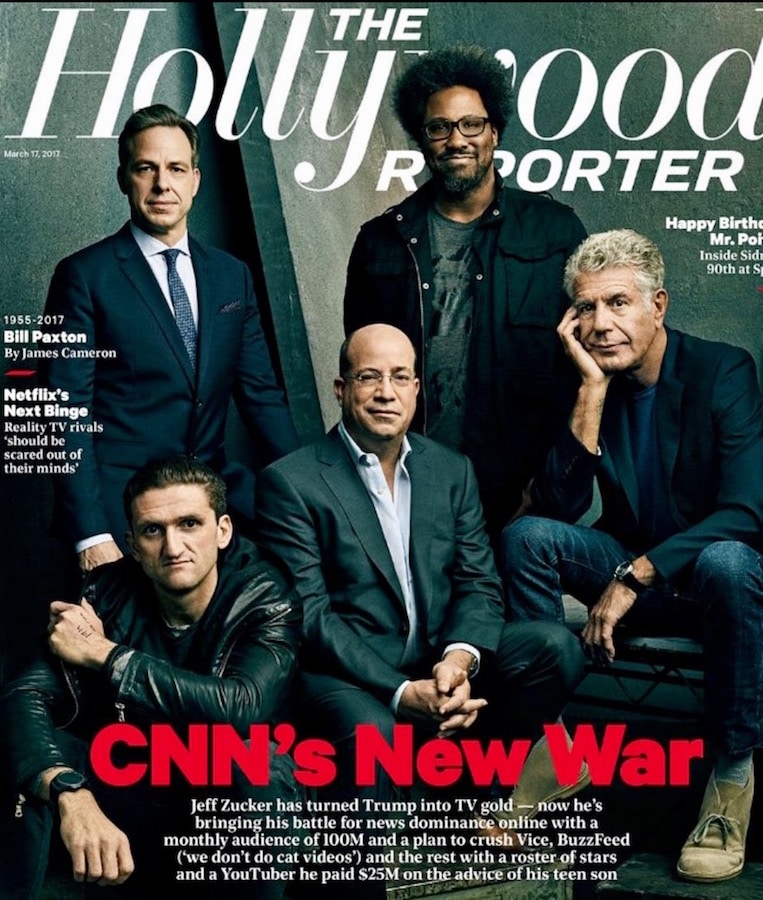 The Hollywood Reporter cover
