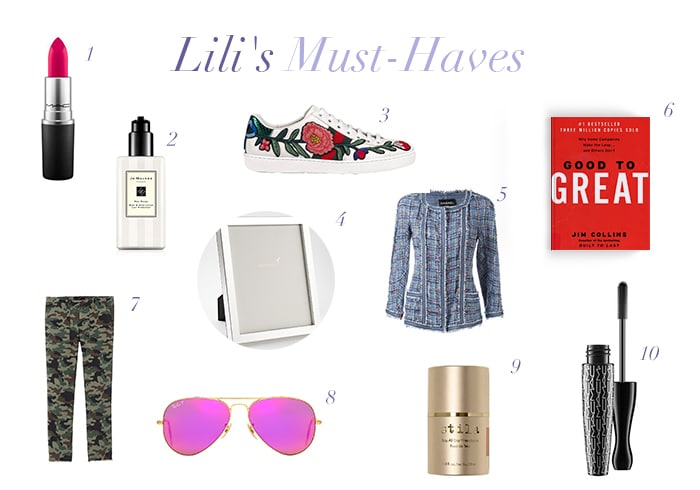 Lili's Must-Haves