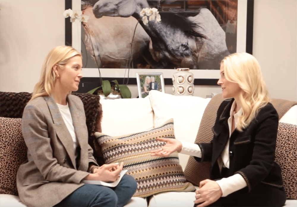 Liz and Kelly Rutherford